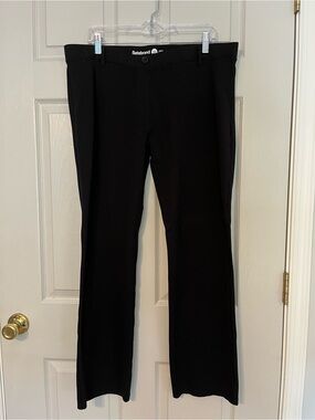 #P4 Betabrand Women’s Black Straight-Leg Dress Ponte Stretch Pants 2xl